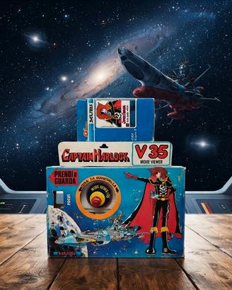 Visore Mupi 1978 Originale Capitan Harlock 