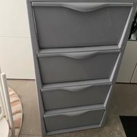 Cassettiera in pvc per interno o esterno