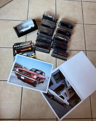 lotto di 11 macchinine Ford Mustang, da collezione