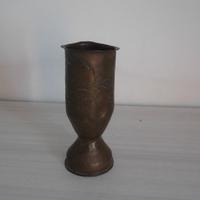 Vaso decorativo in ottone – Trench Art -