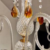 Lampadario in cristallo 