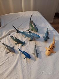 Set squali. Modelli realistici giocattoli