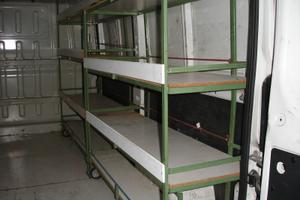 Scaffalature per fiat ducato 250