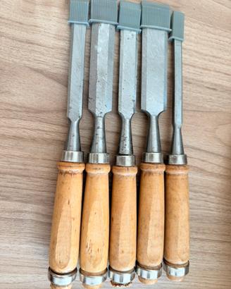 Set di scalpelli da falegname