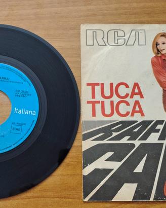 Disco vinile 45 giri Raffaella Carra' Tuca Tuca
