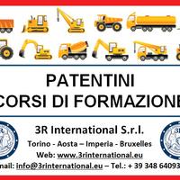 Patentino Cappotto Escavatore Muletto PLE