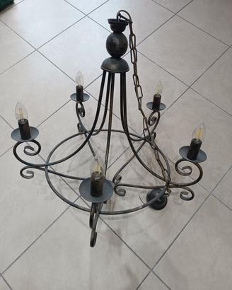 Lampadario a 5 luci