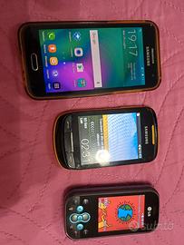 Samsung Galaxy A3, Samsung Corby 2, LG KS360 