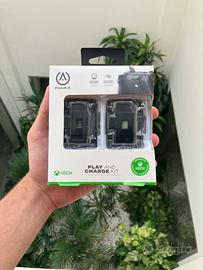 PowerA Play & Charge Kit Xbox – 2 batterie ricaric