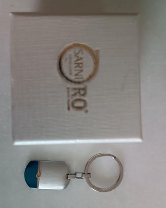 Portachiavi Sarni Oro Uomo Acciaio