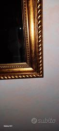 Specchio cornice dorata