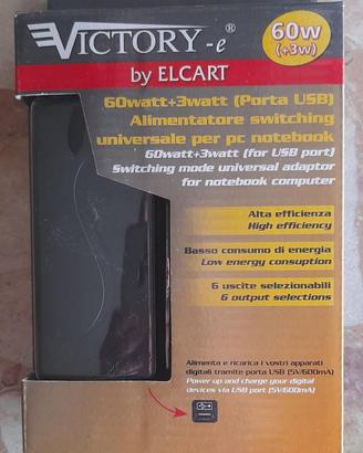 Alimentatore Elcart 60W Notebook