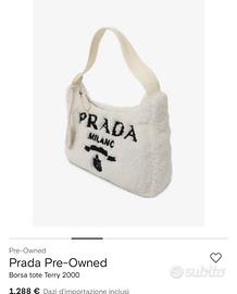 Prada Borsa re-edition 2000 NUOVA!