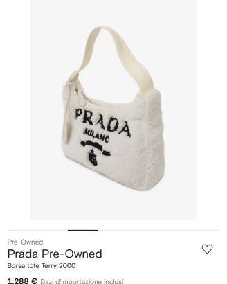 Prada Borsa re-edition 2000 NUOVA!