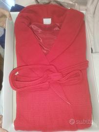 BELLA NUOVA VESTAGLIA TG54 ROSSA RUBINO