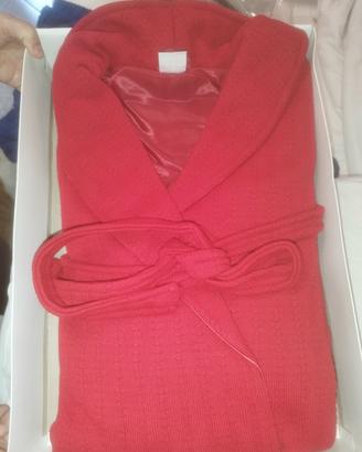 BELLA NUOVA VESTAGLIA TG54 ROSSA RUBINO