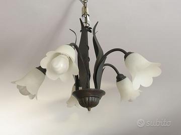 Lampadario stile vintage