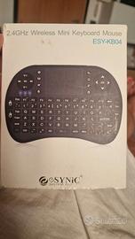 Mini Tastiera Wireless eSynic ESY-KB04 con Touchpa