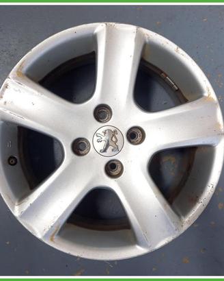 Cerchio Singolo in Lega Peugeot 307 CC 16 pollici