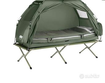 tenda rialzata x campeggio