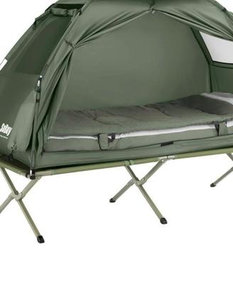 tenda rialzata x campeggio