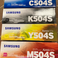 4 Toner a colori SAMSUNG K 504s Nuovi