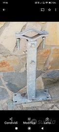 Due Staffe telescopiche x palo antenna