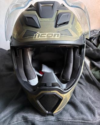 Casco Icon nuovo misura M 57-58