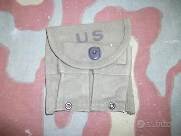 Us Army Carabine M-1 Ammo Pouch Korea Vietnam War