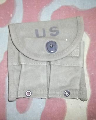 Us Army Carabine M-1 Ammo Pouch Korea Vietnam War