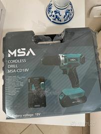 Avvitatore MSA Cordless Drill 18V