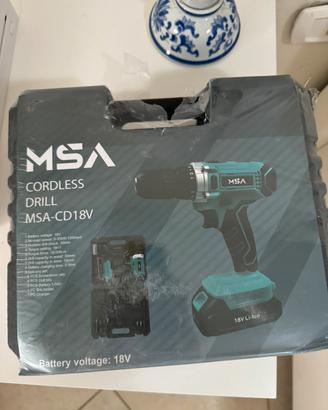 Avvitatore MSA Cordless Drill 18V