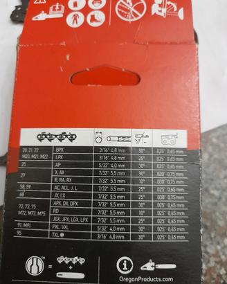 catena per motosega 