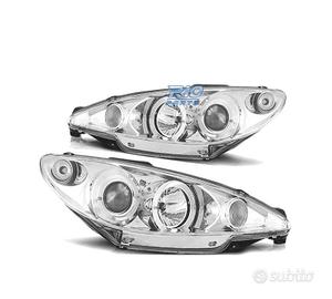 FARI PEUGEOT 206 02- OCCHI ANGEL CROMATI 6K