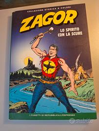 Zagor i fumetti di Repubblica n1