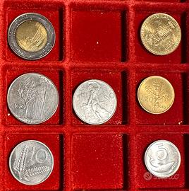 Monete Repubblica Italiana coniate nel 1989