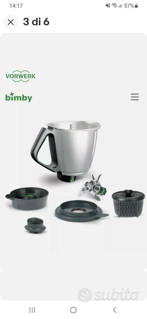 BIMBY TM6 SPARKLING + BOCCALE + BASE - Elettrodomestici In vendita a  Avellino