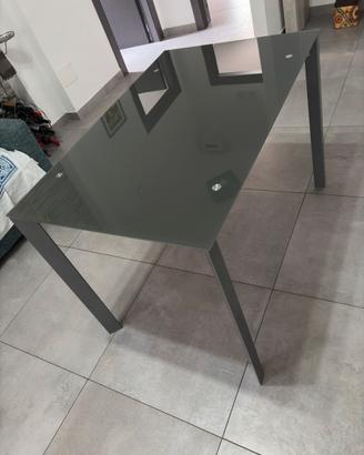 Tavolo in vetro 70x110x75,5