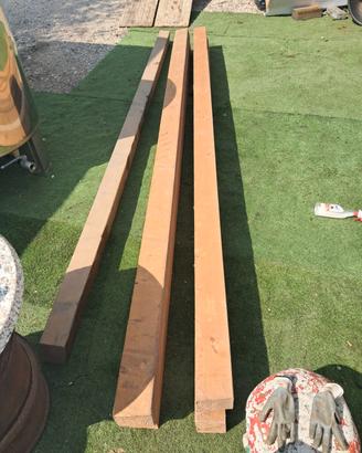 5 Travi in legno 4 lamellari