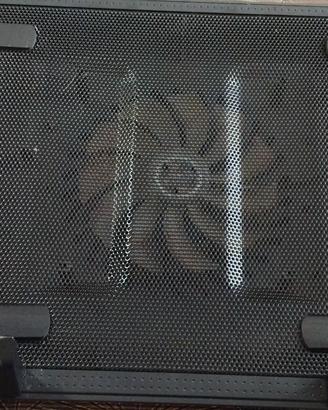 supporto computer con ventola