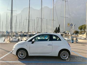 FIAT 500 1.2 LOUNGE - 2009 - BIANCA - TETTO PANORA