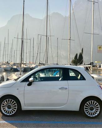FIAT 500 1.2 LOUNGE - 2009 - BIANCA - TETTO PANORA