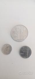 monete da 50 e 100 lire piccole