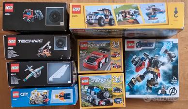 Lego Tecnich, City, Avengers e Creator 3 in 1