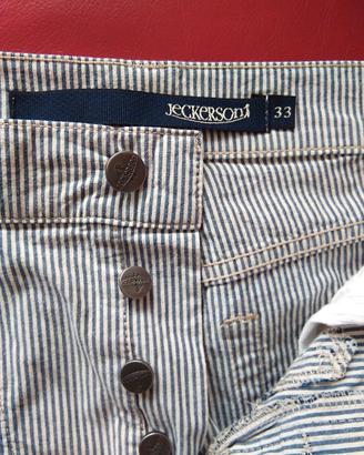 Jeckerson pantaloni jeans estivi uomo tg 33/M