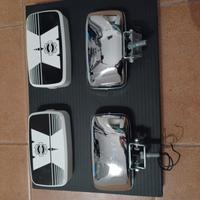 Coppia Fari Fendinebbia Vintage WARN Model 310 