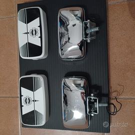 Coppia Fari Fendinebbia Vintage WARN Model 310 