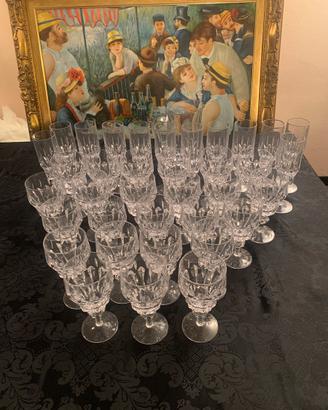 Servizio 12 Bicchieri cristallo vintage