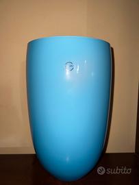 Vaso Venini Opalino azzurro originale – Murano