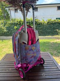 Zaino scuola con trolley